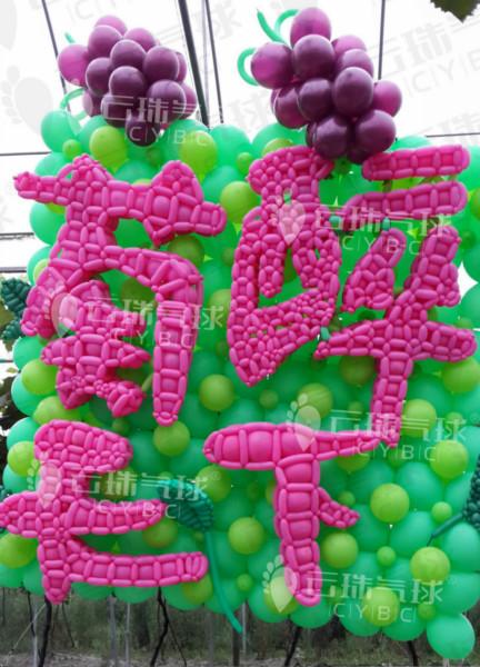 供應(yīng)魔術(shù)氣球編字/氣球logo/氣球造型