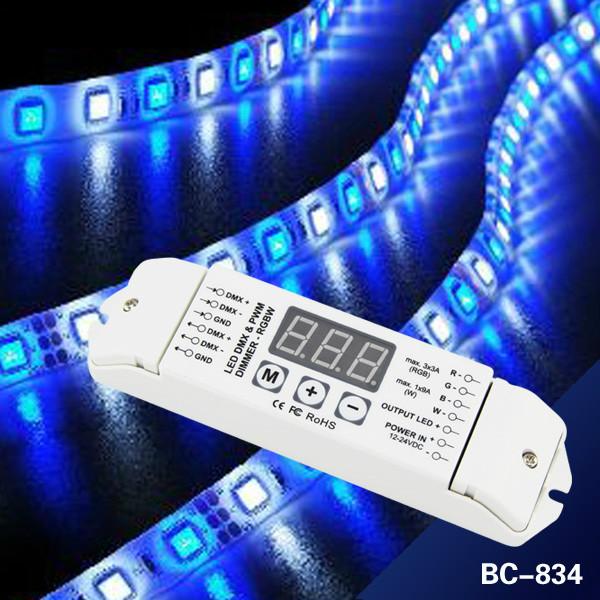 rgbw灯带4路通道DMX512解码器图片