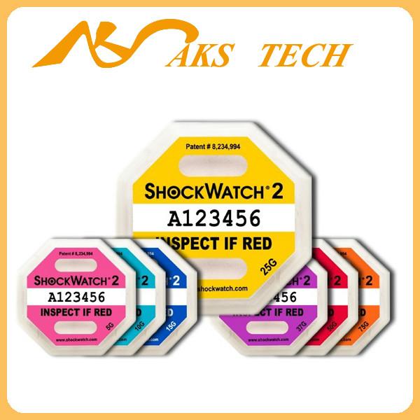 供應(yīng)進(jìn)口shockwatch2防震動標(biāo)簽 10G防撞標(biāo)貼