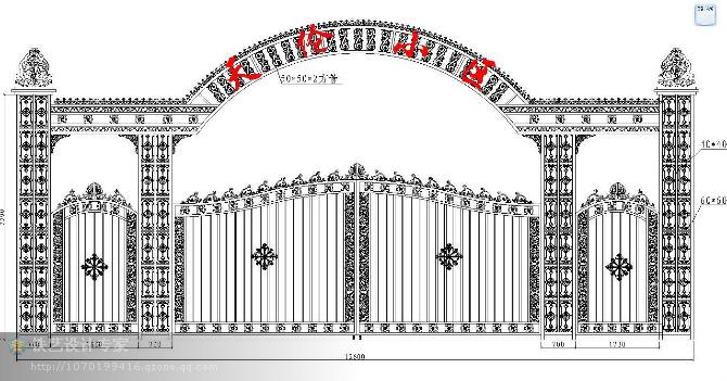 太原市太原铁艺围栏大门酒店花格造型设计厂家太原铁艺围栏大门酒店花格造型设计