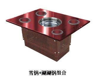 供應雪鍋涮涮鍋組合/燒烤火鍋設備