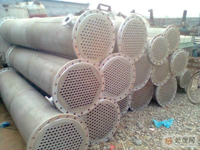 供應出售二手不銹鋼冷凝器，二手傳熱設備