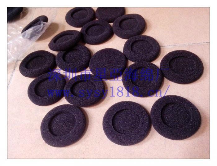 供應(yīng)吸音耳機(jī)海綿套/耳機(jī)海綿
