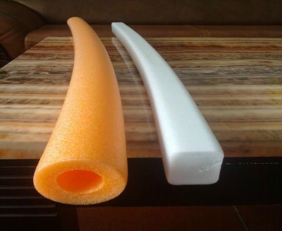 供應(yīng)防震包裝海綿柱/黑色海綿