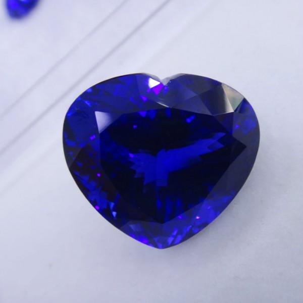 供應(yīng)經(jīng)典藍色坦桑海洋之心坦桑寶石裸石 坦桑石批發(fā)