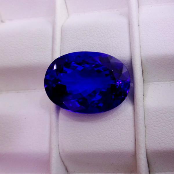 供應(yīng)坦桑石戒面天然橢圓形坦桑石藍(lán)寶石