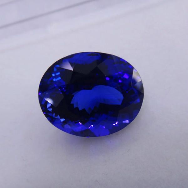 供應(yīng)22.695克拉橢圓形坦桑石裸石 坦桑石的價(jià)格