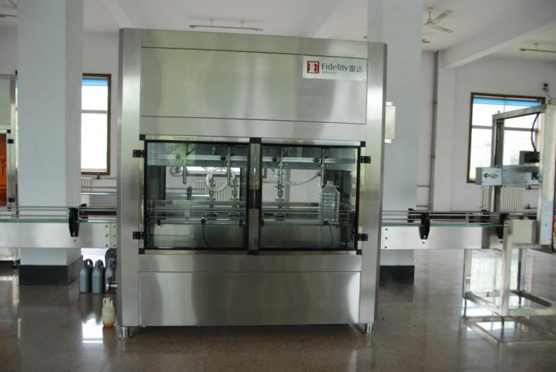 供應醬油醋灌裝機丨青州富達灌裝機生產線丨調味品包裝灌裝設備丨灌裝機械