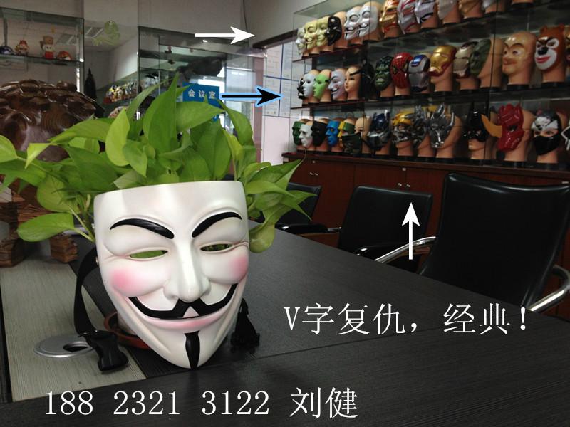 V字复仇面具图片