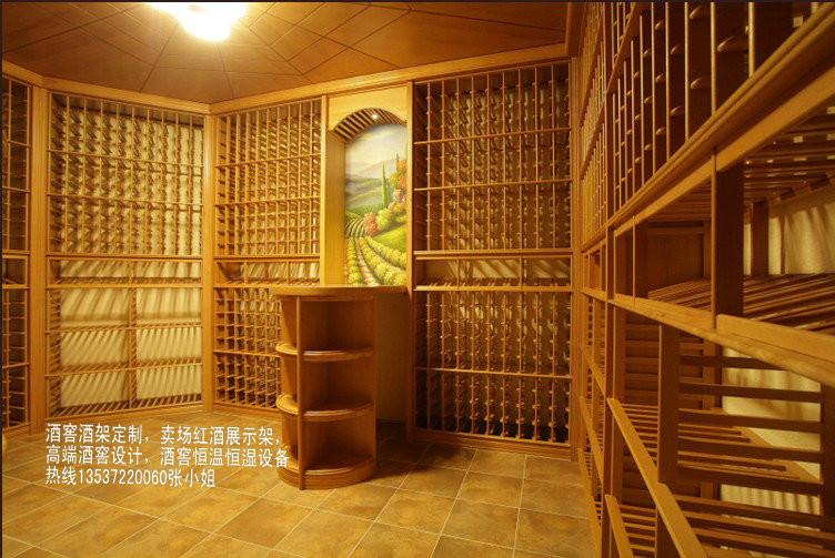 供应实木酒架/酒架展示架/木质酒架图片