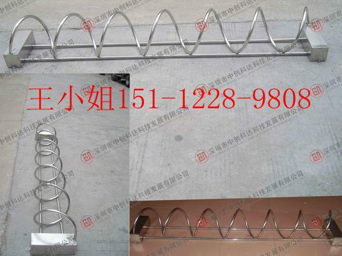 供应中创牌新型自由组合式自行车停车架价格系列