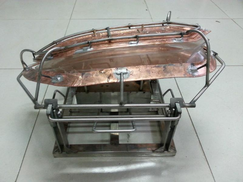 批發(fā)常州噴漆銅模夾模圖片