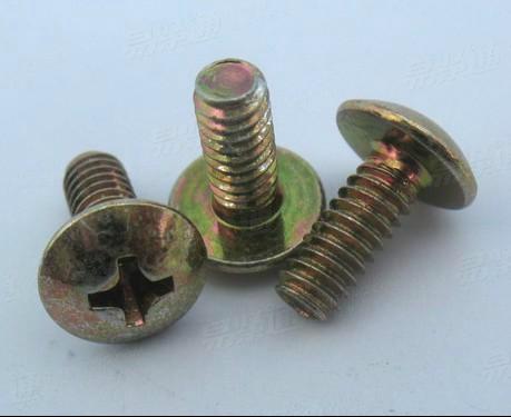 供應(yīng)鍍彩大扁頭螺絲