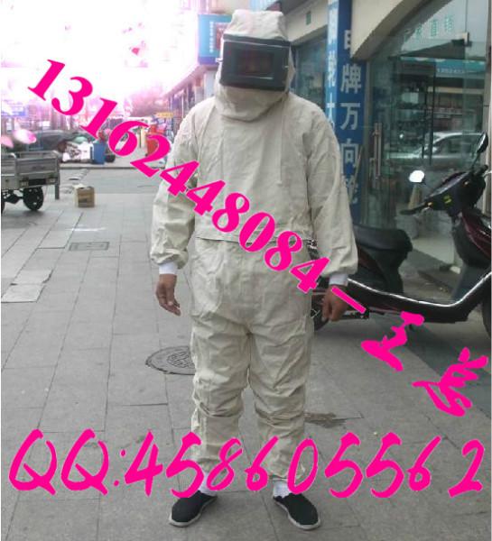 供應(yīng)南京噴砂機防護服，噴砂機工作服，上海牛仔帆布噴砂衣上海打砂衣