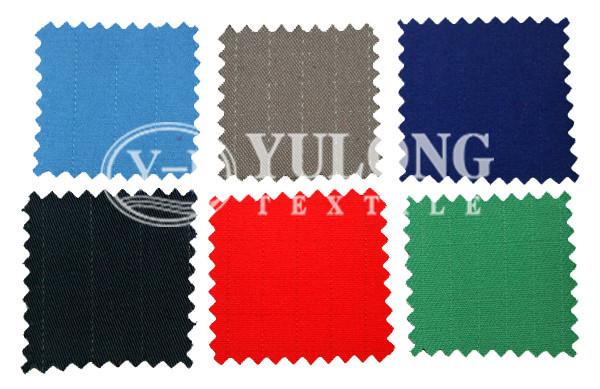 全棉導電阻燃紗卡防靜電面料阻燃面料全棉紗卡