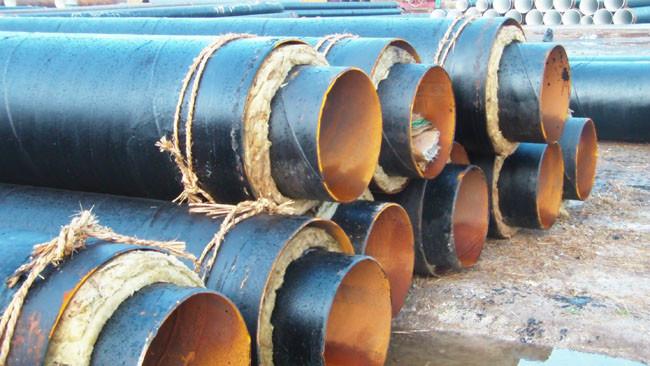 吉林鋼套鋼直埋蒸汽保溫鋼管圖片