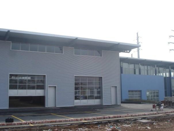 供應(yīng)全透明的汽車4S店車庫門