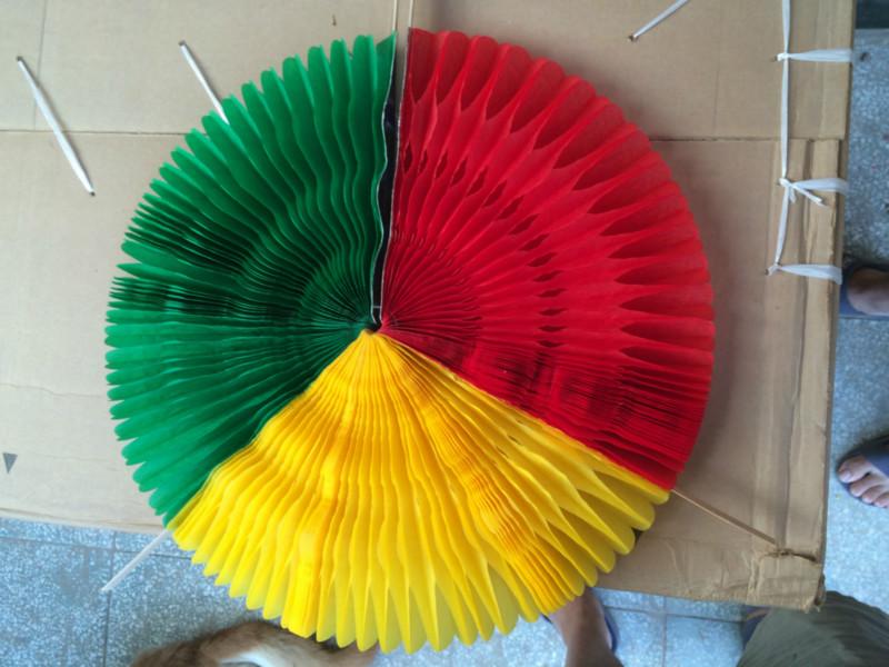 供應(yīng)炫麗多彩三色翻花紅黃綠