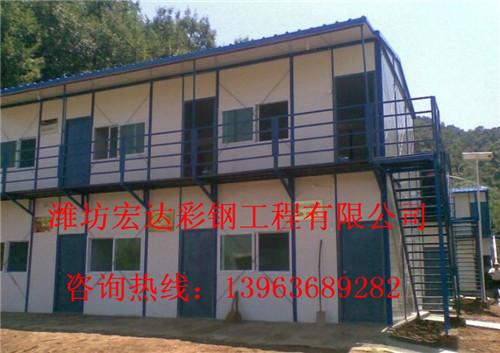 供應(yīng)山東濰坊單層框架防火巖棉板板房材料出廠價(jià)供貨全國(guó)
