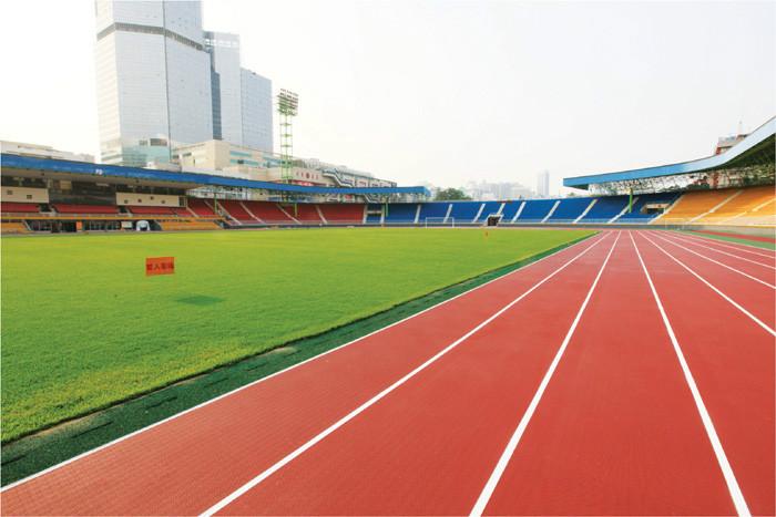 供應(yīng)環(huán)保預(yù)制型橡膠跑道、天然橡膠環(huán)保無毒無味！免費三年質(zhì)保