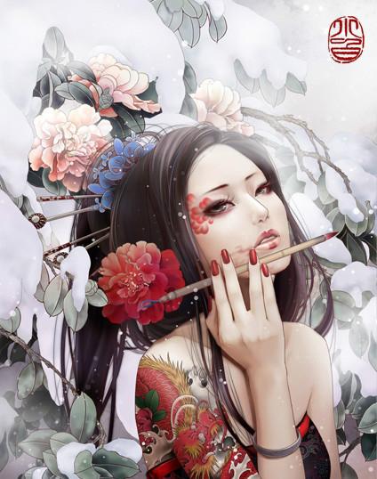 濟寧好的紋身紋繡學(xué)校安妮學(xué)校圖片