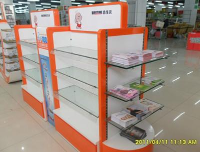 供應(yīng)天津超市貨架廠家 木質(zhì)貨架廠家 烤漆展柜廠家