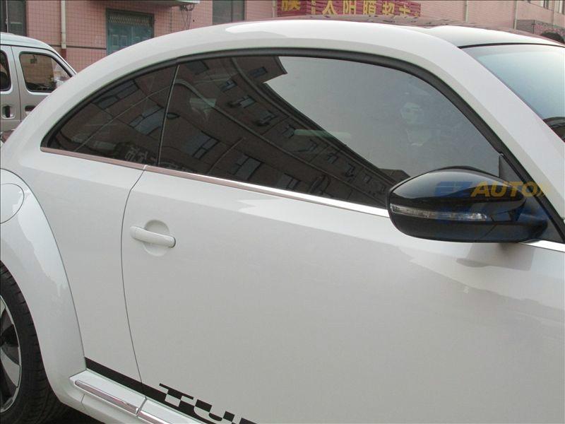 石家莊專業(yè)汽車貼膜授權(quán)大眾甲殼蟲龍膜太陽膜前檔AIR80暢悅ELT8