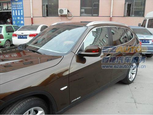 石家莊正品龍膜汽車貼膜授權(quán)專營店寶馬X1前檔*AVS70側(cè)后檔PP