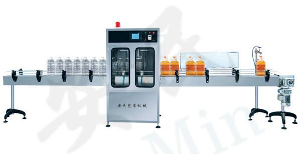 兩頭全自動油類定量灌裝機圖片
