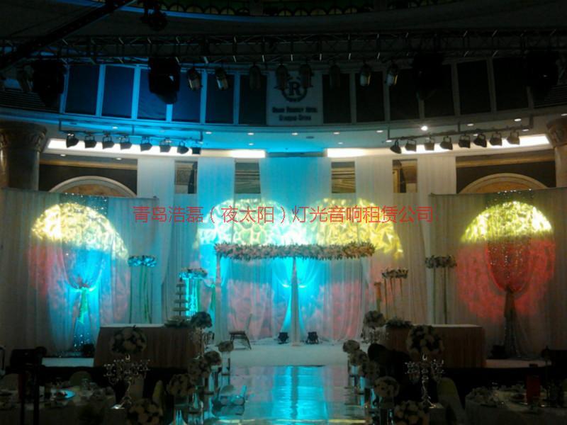 供應青島婚禮燈光音響租賃哪里價格*