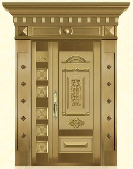 供應(yīng)山西銅門廠 銅門定做