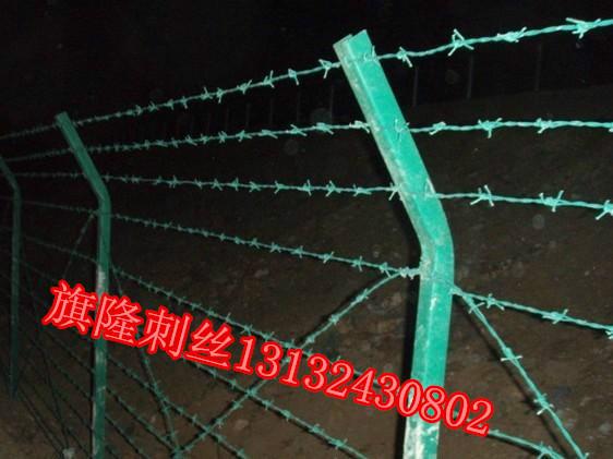 供應(yīng)包頭pvc刺絲/包頭pvc刺絲圍欄耐腐蝕