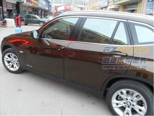 供應(yīng)石家莊汽車隔熱膜專營寶馬X1全車進(jìn)口龍膜汽車太陽膜貼膜壹捷專營