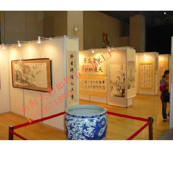 厂家供应展览展示屏风 书画展示屏风 折叠屏风 企业展示屏风厂家供图片