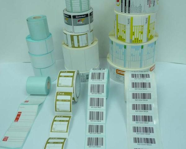 供應(yīng)廠家大量直銷空白不干膠條碼標簽紙