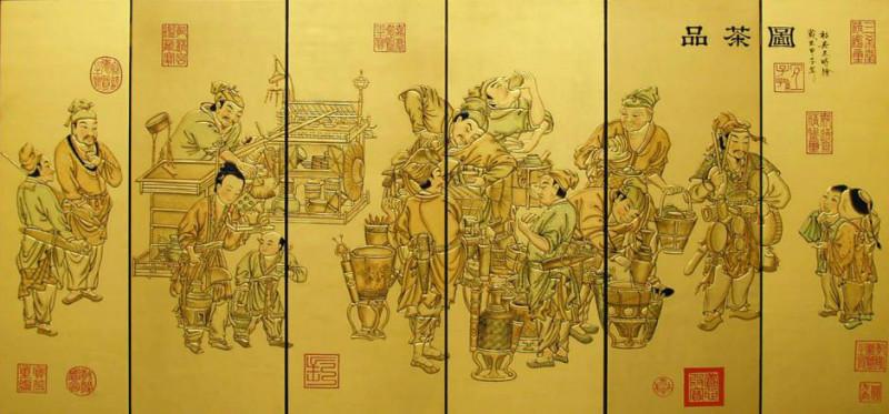 供應(yīng)寧波老客戶專找鴻韻長(zhǎng)沙漆畫(huà)