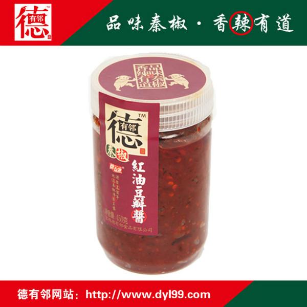 德有鄰紅油豆瓣醬450g圖片