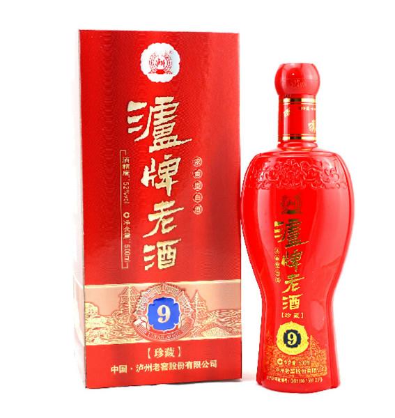 泸州老窖泸牌老酒42度珍藏9年图片