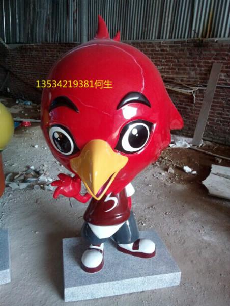 供應(yīng)卡通動漫玻璃鋼豬豬俠雕塑擺件 大型展會裝飾玻璃鋼工藝品