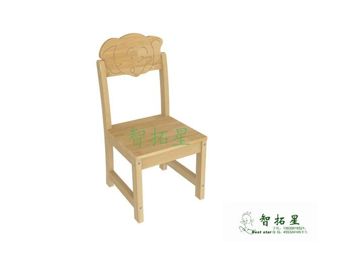 供應(yīng)智拓星幼兒家具丨實(shí)木卡通椅子