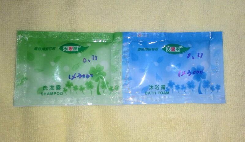 南充/達(dá)州酒店袋裝洗沐液圖片