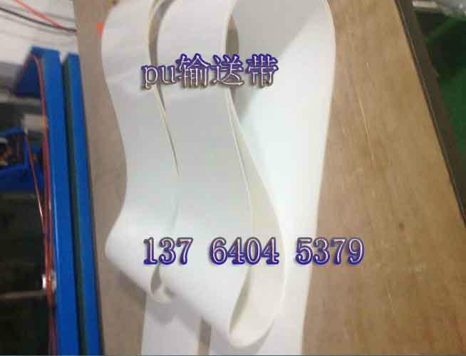 供應(yīng)食品白色耐油pu輸送帶