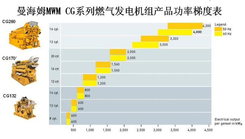 曼海姆燃气发电机组图片