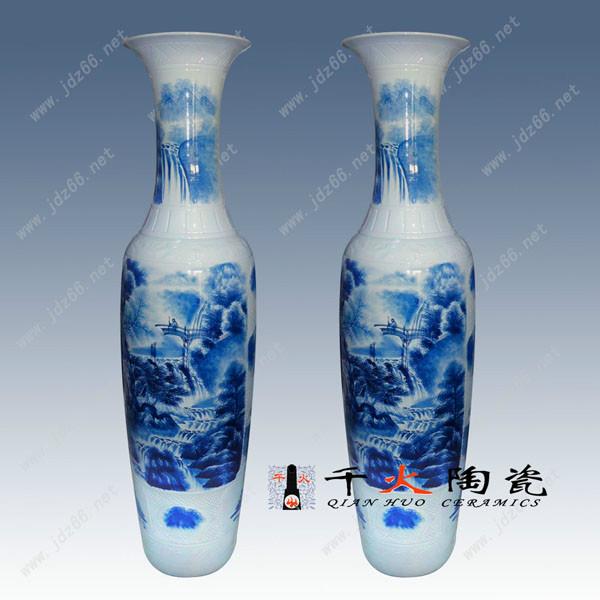 供應(yīng)粉彩大花瓶廠家 景德鎮(zhèn)手繪陶瓷大花瓶批發(fā)