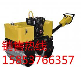 供應(yīng)小型軋道機(jī)圖片型號(hào) 質(zhì)保一年的手扶雙輪壓路機(jī)
