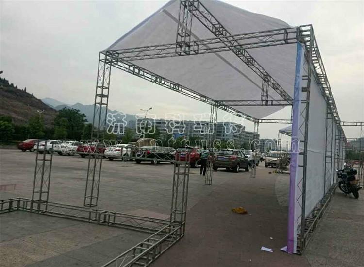 背景桁架小型展架鋁合金舞臺桁架圖片