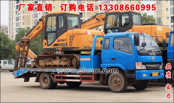 東風(fēng)勁卡挖掘機運輸車圖片