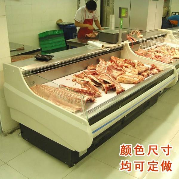 阜阳市鲜肉展示柜，冷鲜肉展示柜价格厂家