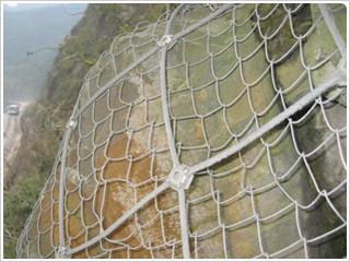 華靈絲網(wǎng)廠家直銷邊坡防護網(wǎng)，主動防護網(wǎng)