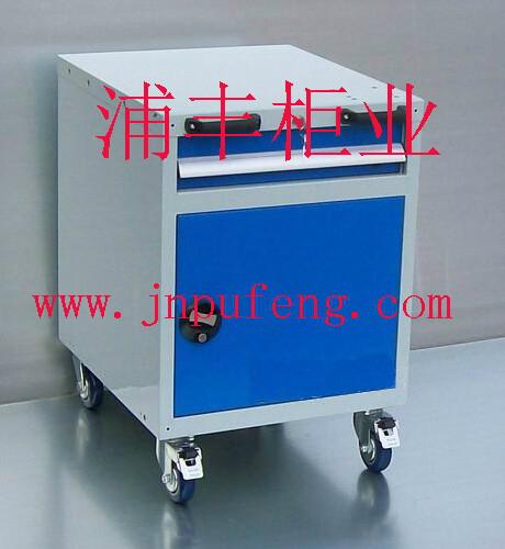 供應(yīng)東營車間工具柜，濟南移動工具車,